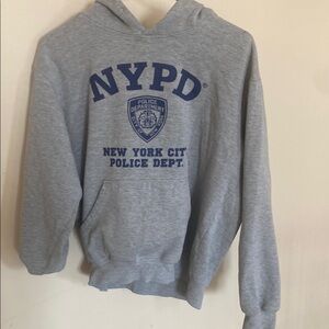 Gray NYPD Hoodie